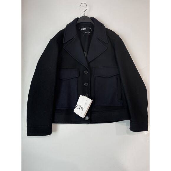 Zara Jackets & Blazers - Zara Manteco wool coat zw collection Large 8267 / 745